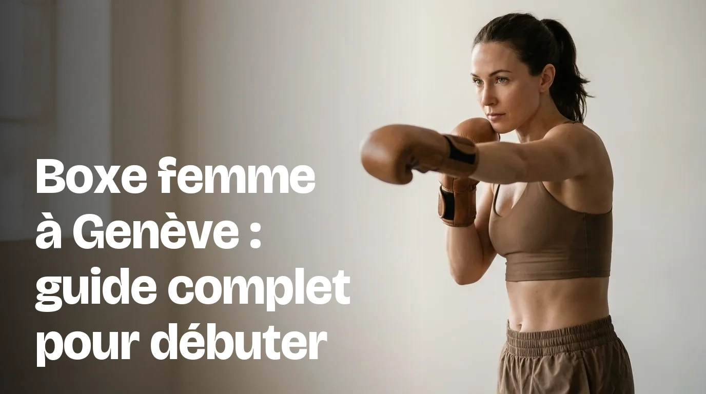 Boxe femme débutante : peurs, format, première séance