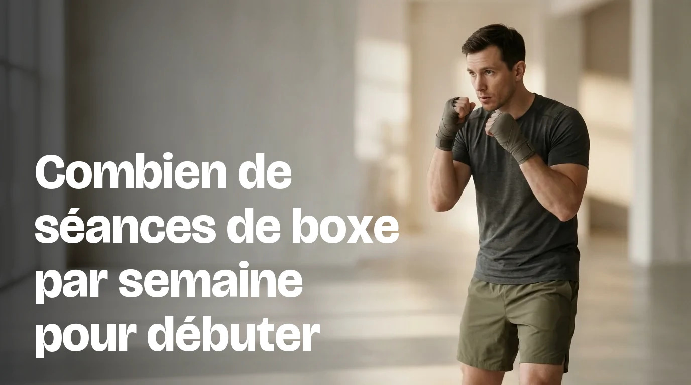 Combien de séances de boxe par semaine pour débuter