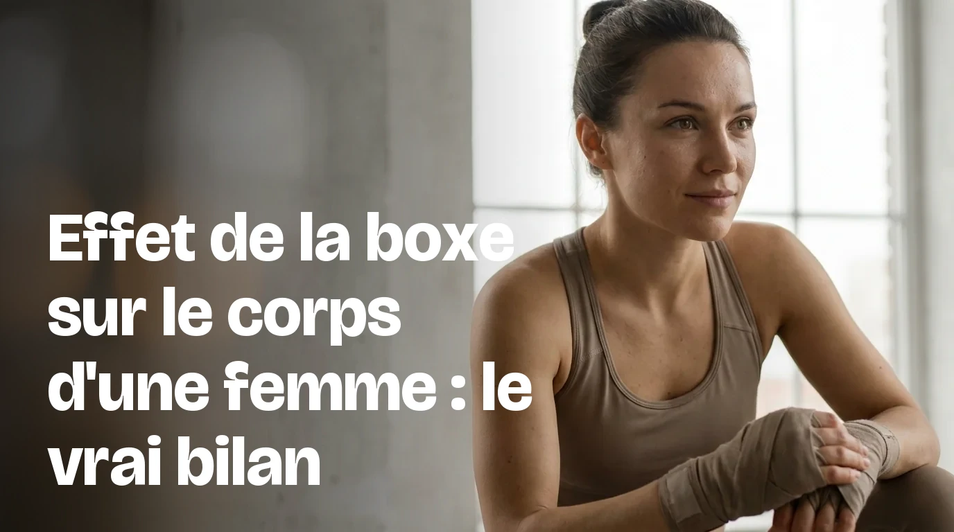 Effet de la boxe sur le corps d'une femme : le vrai bilan